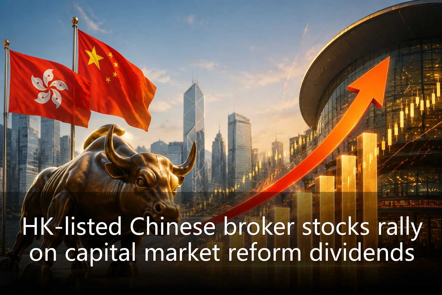 HK-listed Chinese broker stocks rally on capital market reform dividends