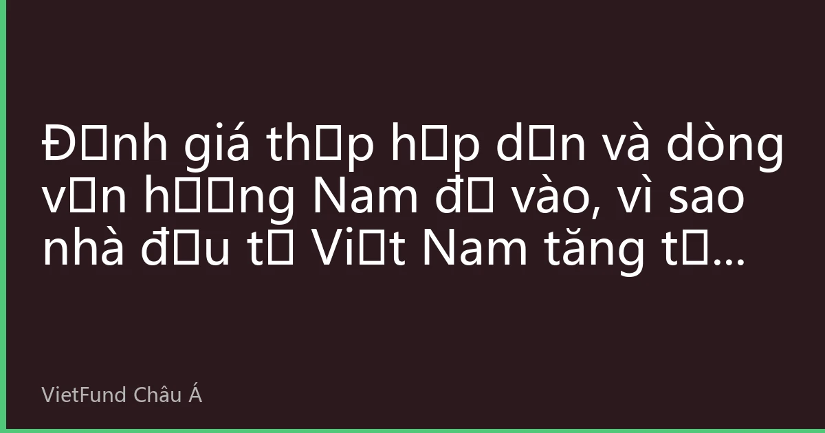 Định giá thấp hấp dẫn và dòng vốn hướng Nam đổ vào, vì sao nhà đầu tư Việt Nam tăng tốc rót vốn vào thị trường Hồng Kông?