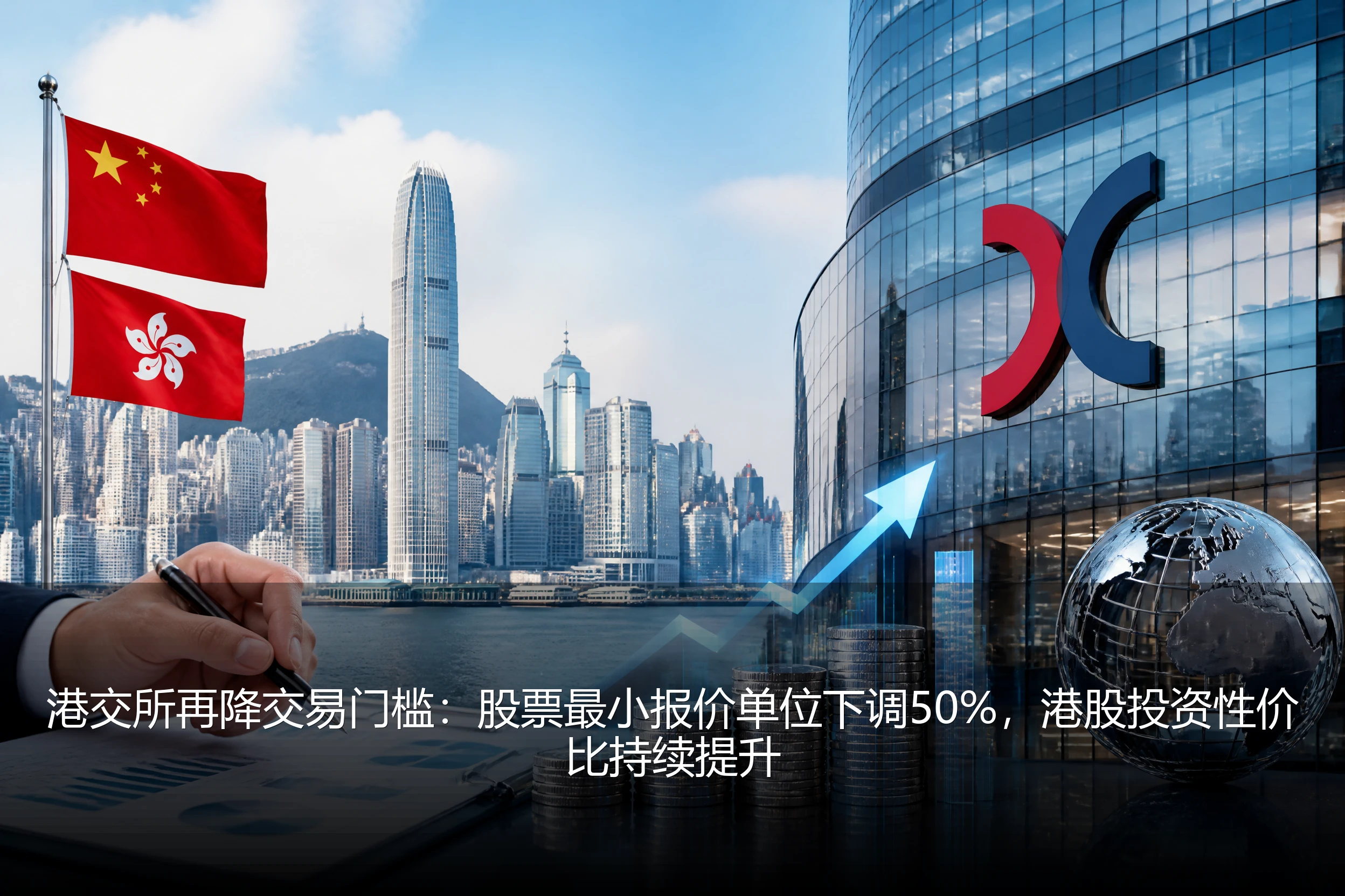 港交所再降交易门槛：股票最小报价单位下调50%，港股投资性价比持续提升